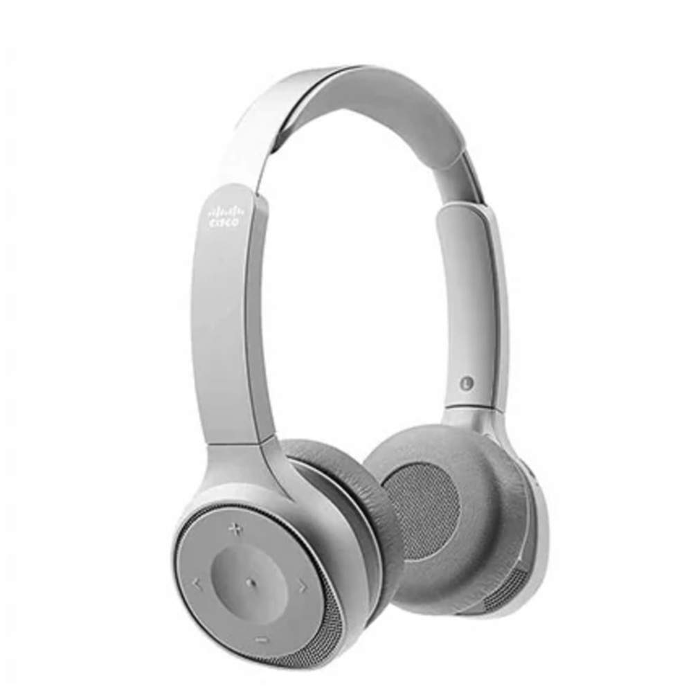Cisco Headset 730 HS-WL730 Wireless Dual On-Ear Bluetooth USB-A
