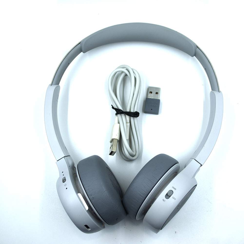 【新品未使用】シスコシステムズ ヘッドセット HS-WL-730 Cisco CISCO SYSTEMS HS-WL-730-BUNA-P 730 Wireless Headset Platinum