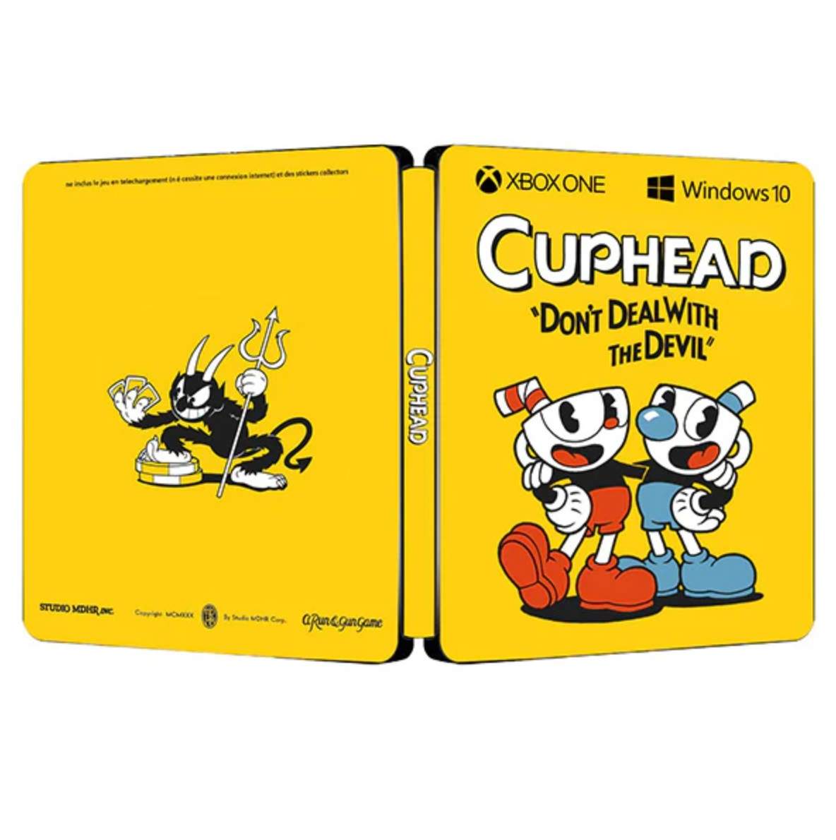 CUPHEAD　パソコンケース New Rare Limited Edition Cuphead XBOX Windows 10 G2 Steelbook Case