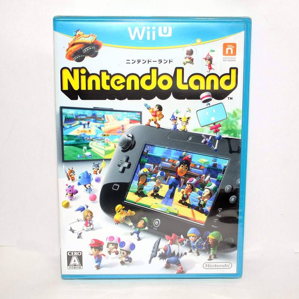 New Sealed RARE Game Nintendo Nintendoland Wii U Japan Version | eBay