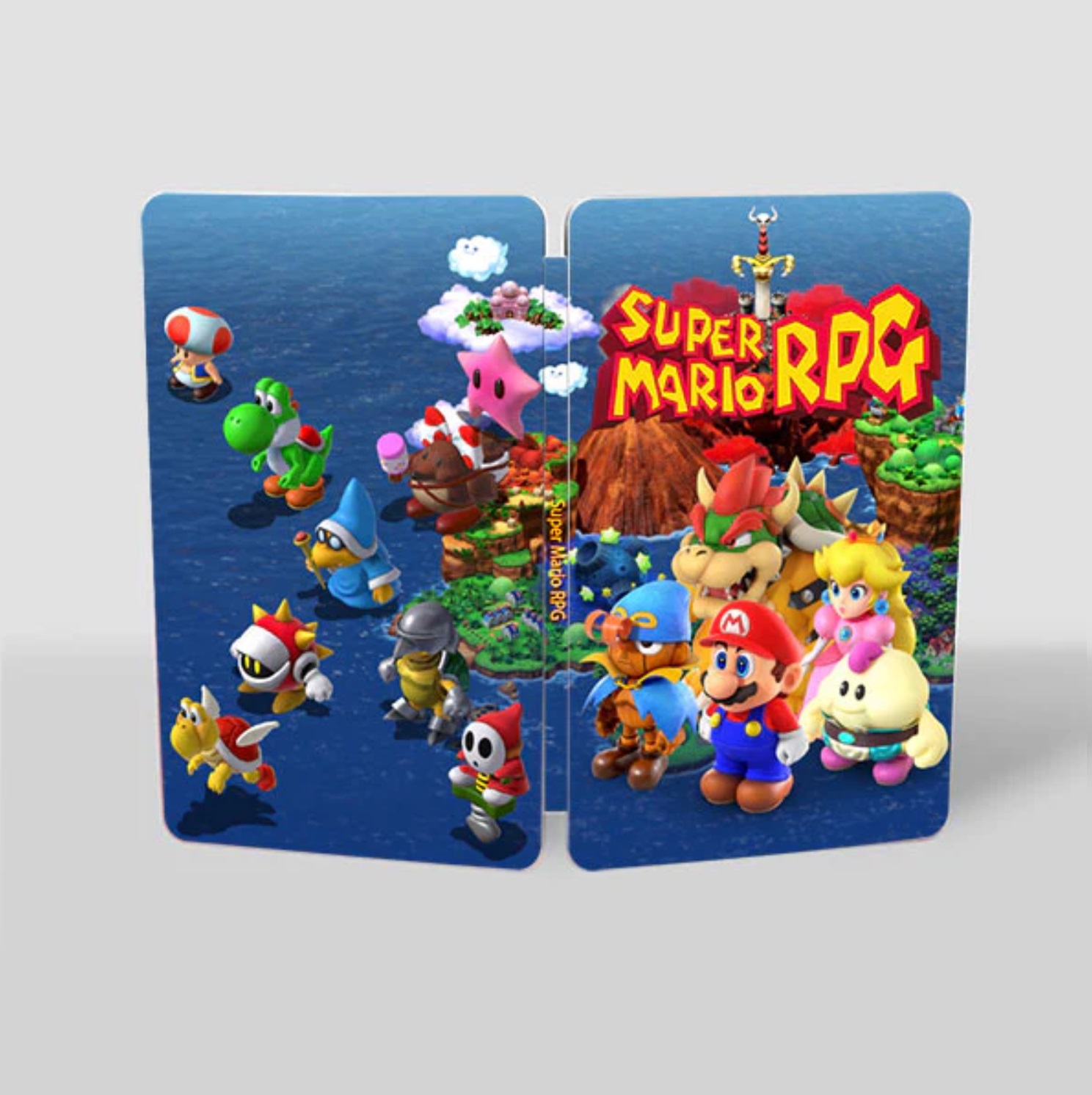 New Limited Edition Super Mario RPG Steelbook Custom Made For